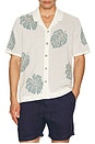 view 3 of 4 Asher Sweater Resort Shirt in Topaz