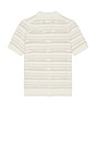 view 2 of 4 Open Knit Sweater Button Down Shirt in Natural
