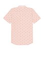 view 2 of 3 Short Sleeve Lightweight Cotton Shirt in Pink Agave Print