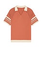 view 1 of 4 Varsity Rib Polo in Marsala