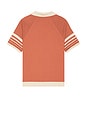view 2 of 4 Varsity Rib Polo in Marsala