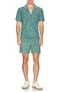 view 5 of 5 Towel Terry Resort Shirt in North Atlantic