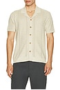 view 3 of 4 Jaden Sweater Resort Shirt in Driftwood