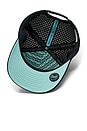 view 5 of 5 Hydro Odyssey Stacked Cap in Aqua Splash