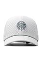 view 1 of 5 Hydro A-game Links Cap in White & Green