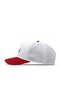 view 3 of 5 Hydro Odysea Americana Baseball Cap in White, Red, & Navy