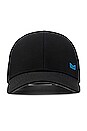 view 1 of 5 Hydro A-game Hat in Black & Electric Blue