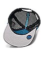 view 5 of 7 Hydro Coronado Brick Hat in Black & Electric Blue