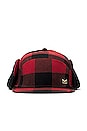 view 1 of 7 Thermal Trenches Icon Lumberjack Hat in Red