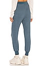 view 3 of 5 Waffle Knit Balloon Jogger in Orion