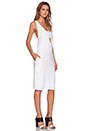view 2 of 3 Bandeau Mini Dress in White