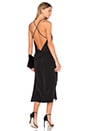 view 1 of 4 Strapped Backless Midi Dress in Black