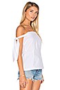 view 2 of 4 New York Shoulder Top in White