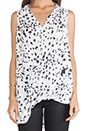 view 4 of 4 МАЙКА ZIGGY in Dalmatian Print