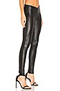 view 2 of 5 LEGGINGS TAILLE BASSE in Black