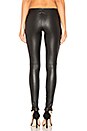 view 3 of 5 LEGGINGS TAILLE BASSE in Black