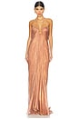 view 1 of 3 Raisa Gown in Bronze