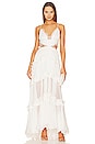 view 1 of 3 Frida Gown in Off White