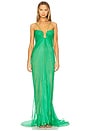 view 1 of 4 Raisa Dress in Emerald Green