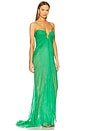 view 2 of 4 Raisa Dress in Emerald Green