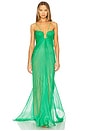 view 4 of 4 Raisa Dress in Emerald Green