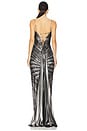 view 3 of 4 Anja Gown in Silver Black