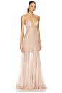 view 2 of 3 Diana Gown in Cameo Rose
