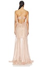 view 3 of 3 Diana Gown in Cameo Rose