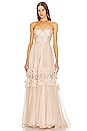 view 1 of 4 Alix Gown in Dusty Pink