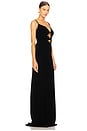 view 2 of 3 Fatma Gown in Black