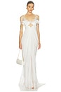 view 2 of 4 Yvette Bridal Dress in Pearl White