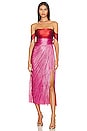 view 1 of 3 X Revolve Izabella Midi Dress in Salsa & Raspberry