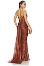 view 4 of 5 VESTIDO HOHAN in Chocolate