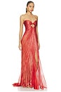 view 2 of 5 VESTIDO RACHEL in Blood Orange
