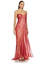view 3 of 6 Victoria Dress in Blood Orange