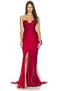 view 1 of 5 ROBE SALIMA in Salsa