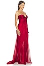 view 3 of 5 ROBE SALIMA in Salsa