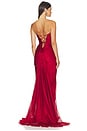 view 4 of 5 ROBE SALIMA in Salsa