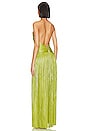view 3 of 3 Estera Gown in Lime