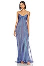 view 1 of 3 X Revolve Victoria Gown in Lagoon