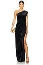 view 1 of 3 Dorothea Gown in Black