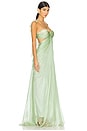 view 2 of 3 Letitia Gown in Aqua