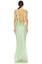 view 3 of 3 Letitia Gown in Aqua