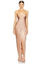 view 1 of 5 Lissandra Dress in Creme Brulee