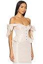 view 2 of 4 Medana Bridal Top in Nude