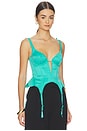view 2 of 5 Christa X Corset in Curacao
