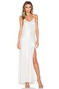 view 1 of 3 London Sequin Maxi Dress in White