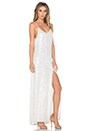 view 2 of 3 London Sequin Maxi Dress in White