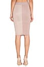 view 3 of 4 Shae Argyle Pencil Skirt in Nude