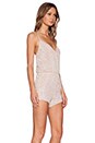 view 2 of 4 Brooklyn Sequin Romper in Ivory